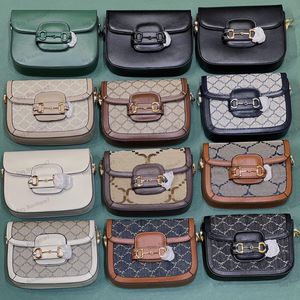 10A Top Quality 2024 shoulderbag Saddle Bag Designer Bag Horsebit 1955 Shoulder Bag Handbag Fashion CrossBody Messenger Bag Classic Luxury Designer Bags Totes