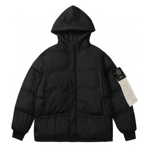 Designer jaqueta de luxo pedra tendência puffer jaqueta casaco grosso quente ao ar livre casual puffer windbreak mens jaquetas outono inverno jaqueta roupas marca fábrica loja