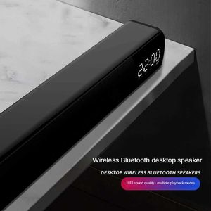 Altoparlanti da scaffale Soundbar da 20 W Altoparlante Bluetooth portatile senza fili Qualità HI-FI Doppia sveglia Doppia unità indipendente