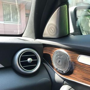 2019 porta do carro alto-falante tweeter decoração capa para classe e w213 16-17 carro-styling7689341