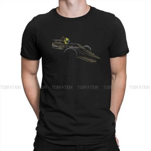 F1 Car Racing Senna 97T Tshirt Graphic Men Tops Vintage Goth Summer Short Sleeve 100% Cotton T Shirt