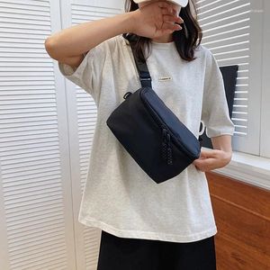 Midjeväskor Designer Shoulder Crossbody 2024 Summer Women Bag Phone Pack Street Fashion Hip Packs Quality Nylon Ladies Chest