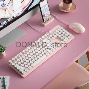Keyboards Wire Keyboard Mouse Combo For Macbook Pro Portable Gaming Keyboard Mouse Set For Laptop PC Gamer Computer Keyboard Magic Mouse J240117