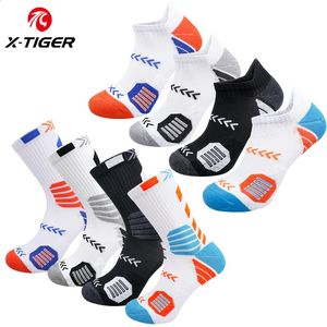 XTIGER 34 pares meias esportivas das mulheres dos homens estilo ciclismo profissional respirável esporte correndo acampamento futebol 240117