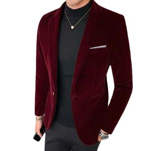 Herrdräkter blazers 5xl ny autum sammet bröllopsklänning kappa mens blazer jacka mode masual dräkt jacka scenen mäns affär blazers kostym homme