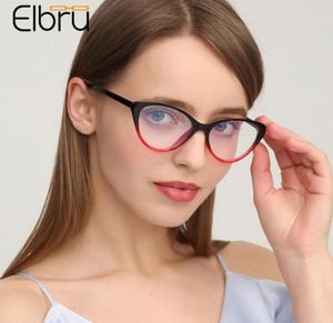 Mode Sonnenbrillenrahmen Elbru Vintage Cat Eye Brillengestell Männer Frauen Optische Brillen Ultraleicht Student Plain Brillen Für Ma5410603