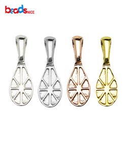 Beadsnice Solid Silver 925 Glueon Bail Jewelry Pendant Necklace Bails DIY Accessory for Handmade Jewelry Making ID293598626074