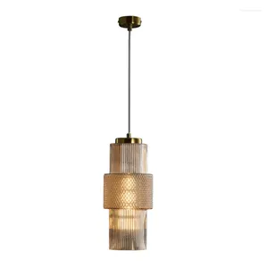 Pendant Lamps Nordic Cognac Glass Lights Bedroom Living Room Dining Bar Cafe Clothing Store Bottle Shade Hanging Fixtures