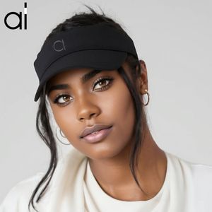al Yoga Captivate Visor Tennis Running Golf Baseball Cap Man and Women Holiday Leisure Beach Protection Sun Hat Training Duck Longs Hats with Embroidery
