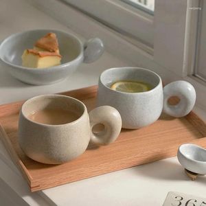 Tassen Keramik Niedliche Kaffeetasse Nordic Home Decor Handgemachte Kunst Milch Tee Trinkgeschirr Paar Geschenke