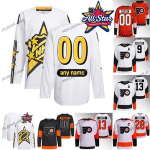 11 Konecny ​​2024 All-Star Game Jersey Sean Couturier Carter Hart Bobby Brink Joel Farabee Travis Sanheim Owen Tippett Cam York Ivan Provorov