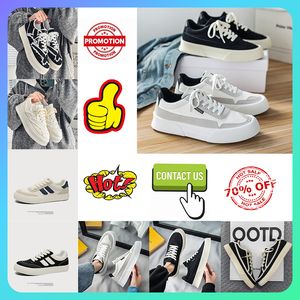 Designer Casual Trainer Platform canvas Sports Sneakers Board shoes for women men Fashion Style Patchwork Anti slip wear resistant White Black College size39-44