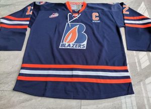 Personalizzato Uomo Gioventù donna Vintage CHL WHL Kamloops Blazer 29 Matthew Campese 12 Jarome Iginla Jersey Taglia S5XL o personalizzato qualsiasi nome o1545331