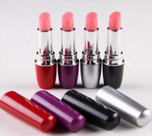 Lip Pencils Lipsticks Vibrator Mini Electric Massager Cliteris Stymulator Gspot Magic Wand Sex Toys for Woman3137393