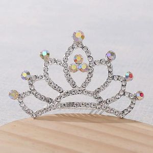 Saç Aksesuarları Sevimli Tatlı Peri Alaşım Tiara Tiara Müdürlük Po Plass Crown Aksesuar Çocuklar Saçkop Çocuklar Klip kız tarak