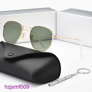 NSIQサングラス2023 New Classic Polarized Women Designer 2022 Luxury Brand Alloy Metal Polaroid HD Temeled Glass Lens Retro Glasses Sun U