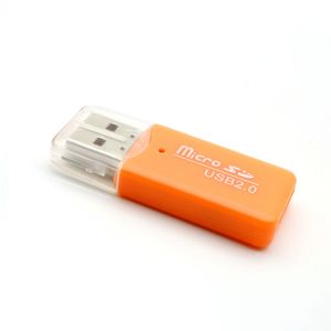 Считыватели карт памяти TF Card USB Reader в металлическом корпусе практичный 6767