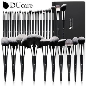 Ducare Professional Makeup Brush Set 10-32pc Brushes Makeup Kit Syntetic Hair Foundation Power Eyeshadows Blending Beauty Tools 240116