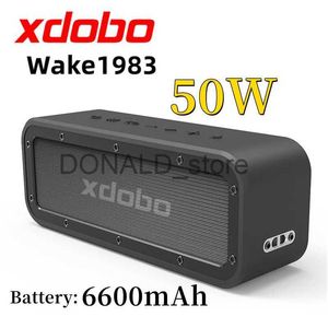 Altoparlanti portatili XDobo Wake 1983 50W Bluetooth Audio Colonna portatile Subwoofer wireless Subwoofer impermeabile Altoparlante Surround TWS J240117