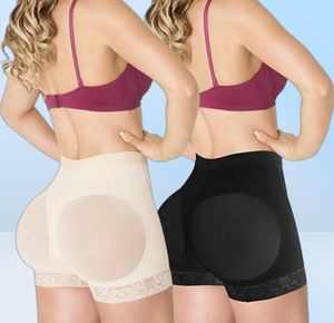 Mulheres039s Shapers Fajas Colombianas Barriga Curto Levanta Cola Volume BuLifter Shaper Fake Ass Acolchoado Cueca Hip Enhancer Lift2572920