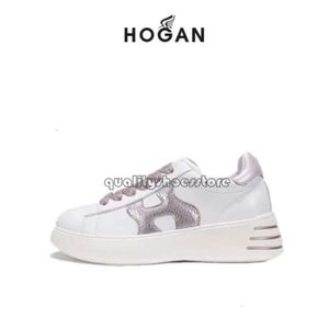 Luxur Designer H 630 Casual Shoes H630 Womens for Man Summer Fashion Smooth Calfskin Ed Suede Leather High Quality Hogans Sneakers Storlek 38-45 Löpskor 844