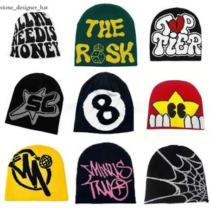 Czapki czapki/czaszki Nowy popularny projektant 2024 Knitted Streetwear Westwood Beanie Jacquard Custom Beanie