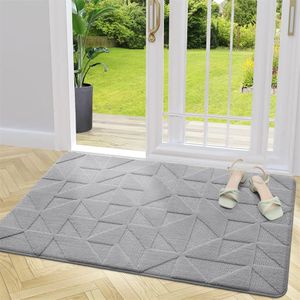 Olanly Solid Mat Entrance Doormats Carpets Rugs For Home Dirt Resist Bath Living Room Floor Stair Kitchen Hallwa NonSlip Carpet 240117