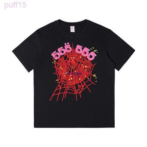 Herren-T-Shirts Spider Web 555 Graphic Sommer 230 g/m² dicke Baumwolle Punk für Männer T-Shirt Harajuku Streetwear Männliches T-Shirt Tops Tees NQWK