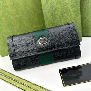 New Genuine Leather Wallet Fashion Coin Purse For Ladies Women Long Clutch Wallets Cell Phone Bags Card Holder