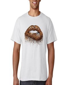 Men039s Tshirts Women 90s Leopard Lip Short Sleeve Beach Holiday Grafisk tryck Kvinnlig mode Cartoon Summer T Top Shirt Tee T6662180