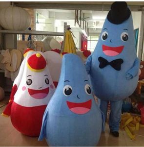 Halloween Water Drop Mascot Costume Top Quality Cartoon Anime Theme Character Carnival Adults Storlek Jul födelsedagsfest utomhusdräkt