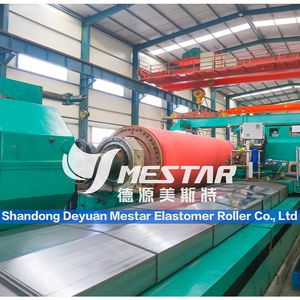 Display of processing equipment, 12 meter CNC grinding machine, lathe, vulcanization tank, dynamic balancing machine.