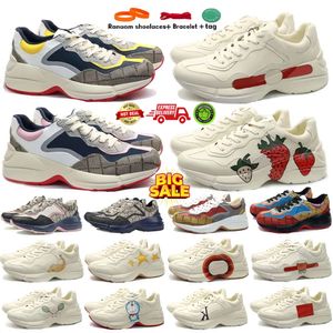 Tasarımcı Ayakkabı Ryton Spor Ayakkabıları Erkekler Kadın Ayakkabı Yürüyüş Yürüyüş Spor Ayakkabıları Chaussures Platform Sneaker Çilek Mouse Ağız Ayakkabı