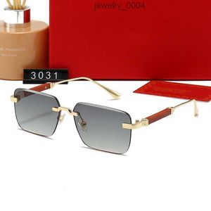 carti glasses man gradient Designer Sunglasses luxury eyeglass Full Frame eyeglasses Fashion Simple Big Square Gold UV400 GA20