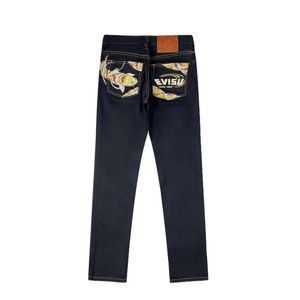 Коллекция весенне-осеннего сезона 2023, новый модный бренд Fushen, облегающие джинсы и брюки с вышивкой для мужчин и женщин
