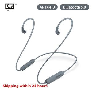 Hörlurar KZ Bluetooth 5.0 hörlurar APTX HD QCC3034 Modulens headset Uppgradering Kabel Tillämpar original hörlurar KZ AS10 ZST ES4 ZSN ZS10 Pro
