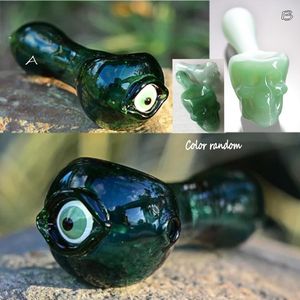 Tubi per bruciatori a olio colorati da 4 pollici Tubo in vetro a mano corta con carb Mini piccolo tubo per tabacco da fumo Dab Rig per erbe in magazzino