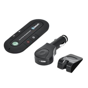 Bluetooth Car Kit Sun Visor Högtalare Telefon MP3 Musikspelare Trådlös Hands -mottagare Charger 20st Drop Delivery Automobiles Motorcyklar DHWMH