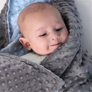 Decken Fleece Babydecke Born Swaddle Wrap Weiche Bettwäsche Säuglingsbett Empfang Manta Bebes Minky Teppich