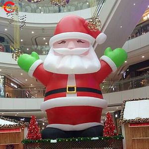 6m 19.7ft Outdoor Activities Giant Inflatable Santa Claus Christmas Old Man Cartoon For Yard Party Decoration