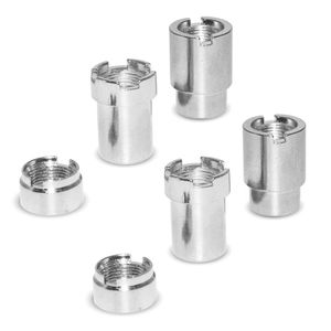 3 Typ 510 Magnetisk adapter Ersättning Magnet Metal Ring Connector Tool för 510 tråd Yocan Uni Pro Vapmod VMOD -batteri