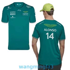 2024 New Model Men's T-shirts designer Fashion Aston Martin F1 Team 3d Spanish Racing Large T-shirt