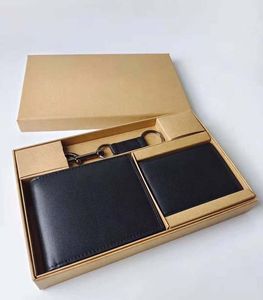 Luxury Designer Card Holder av högsta kvalitet Mini Wallet äkta läder med Box Purse Fashion Mens Short Square dragkedja Casual Card Fashion Cardholder Mens Wallet