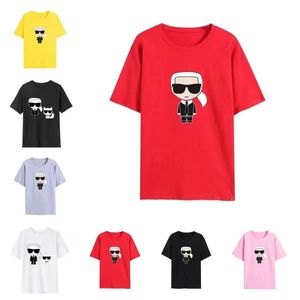 T-Shirt Karikatür Yaz Oyunu Karl Tasarımcı Erkekler T-Shirt Komik Karlar Sıradan T-Shirt Erkekler Moda Pamuk T-Shirt Baskı Kısa O-Nect Normal Boyut S-XXXXXL