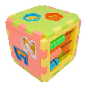 İstihbarat oyuncakları bebek erken eğitim kutusu yürümeye başlayan çocuk şekil eşleşen geometri sayma sayısı yapı taşları çocuklar küp oyuncak saat abaküs 240118