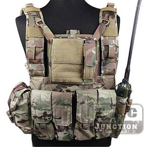 Jaquetas de caça Estilo Águia RRV Colete Tático Acessório Bolsa Conjunto de Reconhecimento Rodesiano para Tiro de Paintball