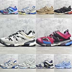 Designer Shoes Track 3.0 3XL Triple S 3.0 Lyxig toppkvalitet för män och kvinnor SneakersTripler Black Sliver Beige White Gym Red Dark Grey Sneakers Fashion Plate Storlek 35-46