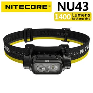 NU43 high current headlamp with 3400MAh lithium battery 240117