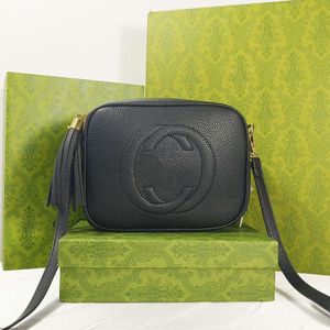 Hot Luxurys Projektanci Tassel torebki torebka Kobiety skórzana soho dyskoteka torba na ramię frędzle posłańca designer