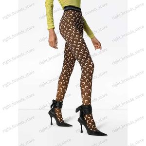 Women's Pants Capris TAFN Fashion Moon Full Printed Pantyhose 2023 Leggings New Spring Autumn and Winter Outer Wear Slim Fit High-Waisted Trousers T240118